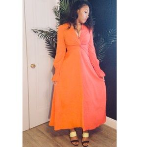 Orang N Pink Runway Dress